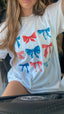 4th Of July Bows Tee